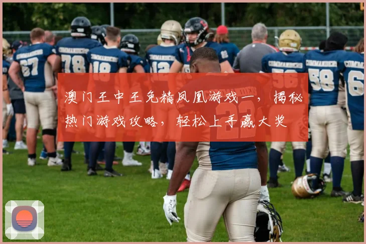 澳门王中王免精凤凰游戏一，揭秘热门游戏攻略，轻松上手赢大奖